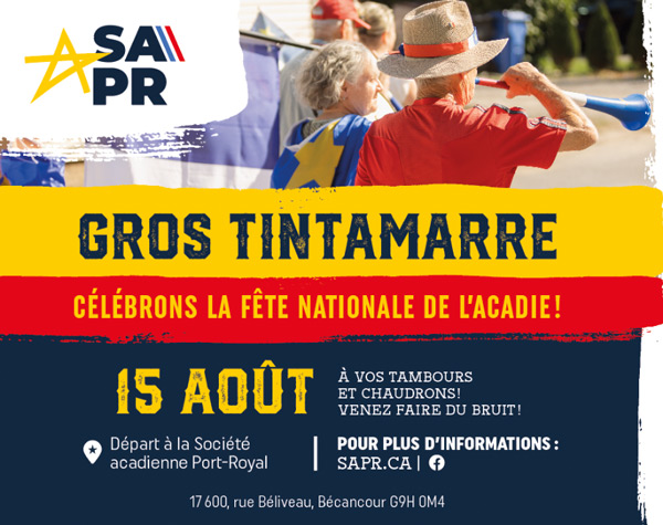 Fête nationale des acadiens a Bécancour